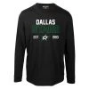 Levelwear Defined Oscar Long Sleeve Tee Shirt - Dallas Stars - Adult