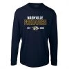 Levelwear Defined Oscar Long Sleeve Tee Shirt - Nashville Predators - Adult -Konixx Sales Store levelwear defined oscar long sleeve tee shirt nashville predators adult navy
