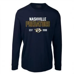 Levelwear Defined Oscar Long Sleeve Tee Shirt - Nashville Predators - Adult
