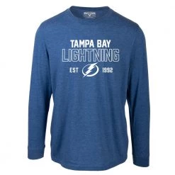 Levelwear Defined Oscar Long Sleeve Tee Shirt - Tampa Bay Lightning - Adult