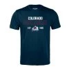 Levelwear Defined Richmond Short Sleeve Tee Shirt - Colorado Avalanche - Adult -Konixx Sales Store levelwear defined richmond short sleeve tee shirt colorado avalanche adult navy