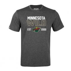 Levelwear Defined Richmond Short Sleeve Tee Shirt - Minnesota Wild - Adult