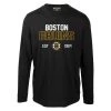 Levelwear LevelWear Defined Oscar Long Sleeve Tee Shirt - Boston Bruins - Adult -Konixx Sales Store levelwear levelwear defined oscar long sleeve tee shirt boston bruins adult black