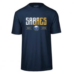 Levelwear Splitter Richmond Short Sleeve Tee Shirt - Buffalo Sabres - Adult