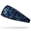 NHL Logo Headband - Seattle Kraken -Konixx Sales Store nhl logo headband seattle kraken paint splatter
