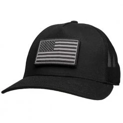 USA Hockey Patch Adjustable Hat - Adult -Konixx Sales Store usa hockey patch adjustable hat adult black charcoal