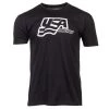 USA Hockey Short Sleeve Tee Shirt - Youth -Konixx Sales Store usa hockey short sleeve tee shirt youth black